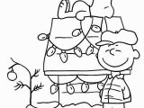 Charlie Brown Christmas Tree Coloring Page Free Printable Charlie Brown Christmas Coloring Pages for