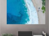 Cheap Beach Wall Murals Overhead Beach Wall Decals Peel & Stick Re Movable Wall Art Zapwalls