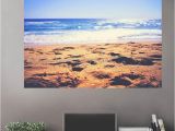 Cheap Beach Wall Murals Sunny Sand Beach Wall Decals Peel & Stick Re Movable Wall Art Zapwalls