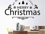 Cheap Christmas Wall Murals Amazon Merry Christmas Wall Vinyl Decal Happy New Year