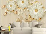 Cheap Murals for Sale Discount 3d Flower Wall Murals