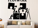 Cheap Wall Murals and Decals Vinyl Wall Decal Teamwork Motivation Decor for Fice Worker Puzzle