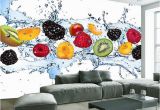 Cheap Wall Murals Canada Custom Wall Painting Fresh Fruit Wallpaper Restaurant Living