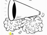 Cheerleading Megaphone Coloring Pages 20 Best Cheerleading Coloring Pages Images On Pinterest