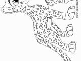 Cheetah Running Coloring Pages Printable Cheetah Coloring Pages for Kids