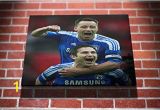 Chelsea Football Wall Murals Frank Lampard and John Terry Chelsea Football Gallery Framed