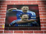 Chelsea Football Wall Murals Frank Lampard and John Terry Chelsea Football Gallery Framed