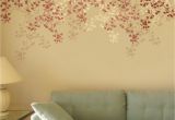 Cherry Blossom Wall Mural Stencil Stencil for Walls Weeping Cherry Stencil for