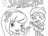 Cherry Jam Strawberry Shortcake Coloring Pages Jammin with Cherry Jam Strawberry Shortcake Coloring Page