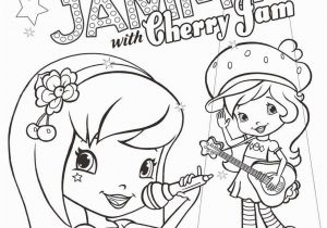 Cherry Jam Strawberry Shortcake Coloring Pages Jammin with Cherry Jam Strawberry Shortcake Coloring Page