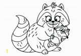 Chester Raccoon and the Big Bad Bully Coloring Pages Racoon Coloring Page Awesome Raccoon Coloring Page Raccoon Mario