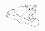 Chester Raccoon and the Big Bad Bully Coloring Pages Racoon Coloring Page Awesome Raccoon Coloring Page Raccoon Mario