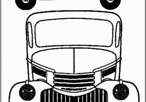 Chevy Corvette Coloring Pages Vintage Truck Color Book Pages