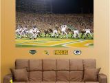 Chicago Bears Murals Nfl Green Bay Packers Chicago Bears End Zone Mural Fathead