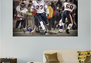 Chicago Bears Wall Mural Chicago Bears Wall Stickers Palesten