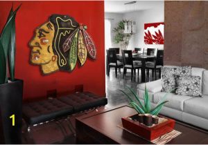 Chicago Blackhawks Wall Mural Chicago Blackhawks Distressed Wood Sign