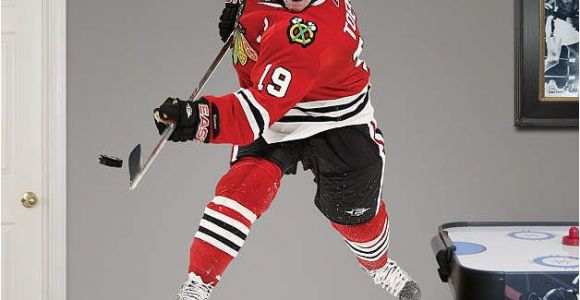 Chicago Blackhawks Wall Mural Jonathan toews Fathead Wall Decal