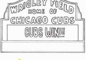 Chicago Cubs Coloring Pages Chicago Cubs Logo Coloring Page