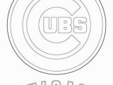 Chicago Cubs Coloring Pages Chicago Cubs Logo Coloring Page