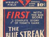 Chicago Cubs Wall Murals Chicago Cubs 1933 Print Vintage Baseball Poster Retro