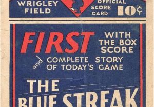 Chicago Cubs Wall Murals Chicago Cubs 1933 Print Vintage Baseball Poster Retro