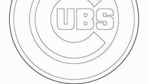 Chicago Cubs World Series Coloring Pages Chicago Cubs Logo Coloring Page