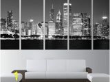 Chicago Skyline Wall Mural Chicago Skyline Wall Decal City From Fabwalldecals On Etsy