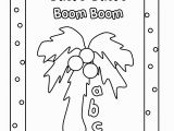 Chicka Chicka Boom Boom Coloring Pages Chicka Chicka Boom Boom Coloring Pages