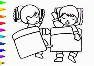 Child Sleeping Coloring Page Kids Drawing Pages at Getdrawings