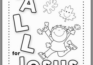 Children S Ministry Coloring Pages Fall Coloring Page for Childrens Church 2019