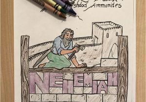 Children S Ministry Coloring Pages Nehemiah Coloring Page – Children S Ministry Deals