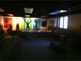 Children S Ministry Wall Murals Wall Mural and sound Booth Youth Ministry Church