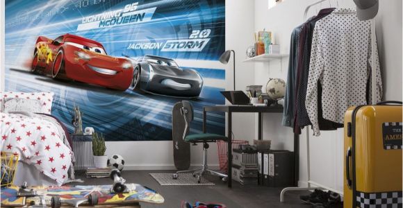 Childrens Bedroom Wall Murals Uk Cars 3 Disney Photo Wallpaper In 2019 Boys Room