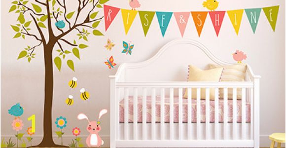 Childrens Wall Mural Stickers Nursery Wall Decals & Kids Wall Decals