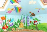Childrens Wall Murals Painted Cartoon Characters or Animals Mural Painting for the Kids Room