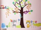 Childrens Wall Stickers Murals Children S Tropical Jungle Wall Sticker Set by Parkins Interiors