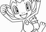 Chimchar Coloring Pages Chimchar Pokemon Coloring Page Free Pokémon Coloring Pages