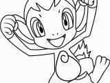 Chimchar Coloring Pages Chimchar Pokemon Coloring Page Free Pokémon Coloring Pages