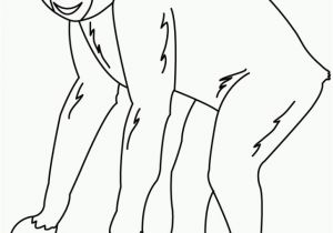 Chimp Coloring Pages Chimpanzee Coloring Page Coloring Home