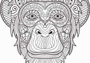 Chimp Coloring Pages Chimpanzee Coloring Page