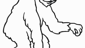 Chimp Coloring Pages Chimpanzee Coloring Pages