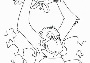 Chimp Coloring Pages Coloring Chimpanzee Coloring Pages Free Chimpanzee Coloring