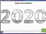 Chinese New Year Coloring Pages Colour the Numbers New Year 2020 Mindfulness Colouring Page