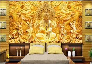 Chinese Wall Murals Wallpaper 3d Wallpaper Custom 3d Wall Murals Wallpaper Mural Golden Goddess Mercy Chinese Relief 3d Living Room Wall Decor Y Wallpaper Y