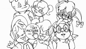 Chipettes Coloring Pages to Print the Chipettes Coloring Pages Eskayalitim