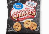 Chocolate Chip Cookie Coloring Page Great Value Mini Chippers Chocolate Chip Cookies 12 Oz 12