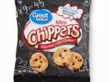 Chocolate Chip Cookie Coloring Page Great Value Mini Chippers Chocolate Chip Cookies 12 Oz 12