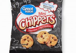 Chocolate Chip Cookie Coloring Page Great Value Mini Chippers Chocolate Chip Cookies 12 Oz 12