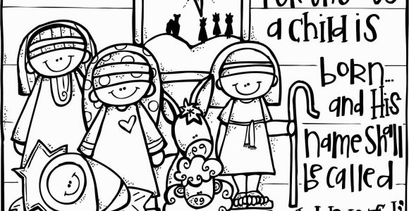 Christian Christmas Coloring Pages Christian Christmas Activities Free Nativity Coloring Page From