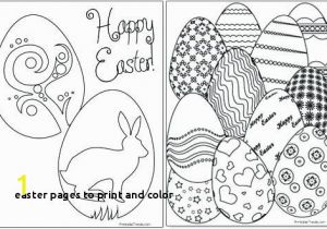 Christian Easter Coloring Pages Easter Pages to Print and Color Religious Easter Coloring Page